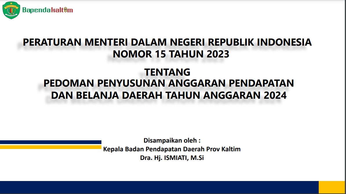 PERATURAN MENTERI DALAM NEGERI REPUBLIK INDONESIA NOMOR 15 TAHUN 2023